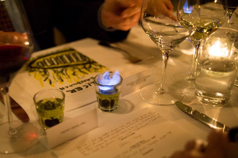 Jet Fuel Cocktail by Fiona Banner